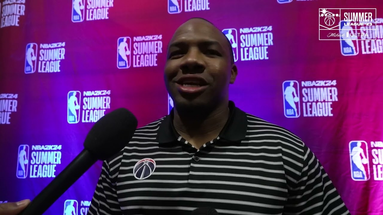 Media Availability: Wizards vs. Thunder - Summer League 7/14/23