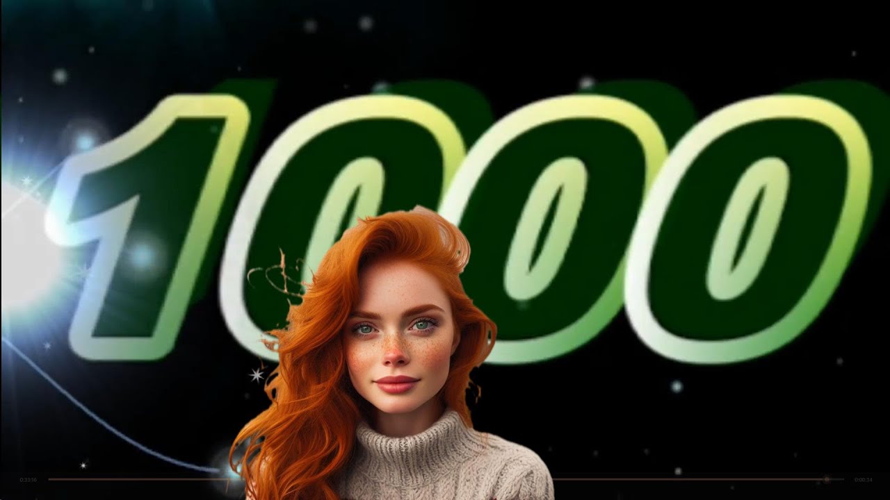 Female Voice Counting to 1000 🎤