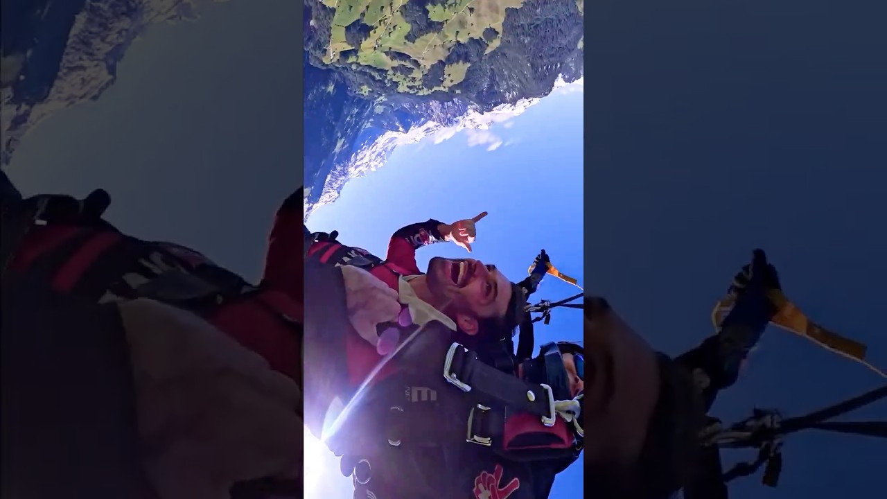 Jarred's Birthday Skydiving Adventure in Switzerland 🇨🇭