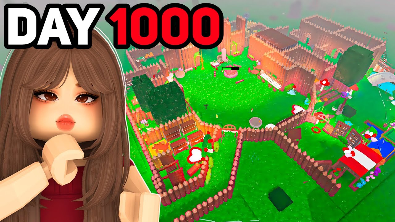 Building a CITY BASE To Survive 1000 Nights In 99 NIGHTS IN THE FOREST (Roblox)