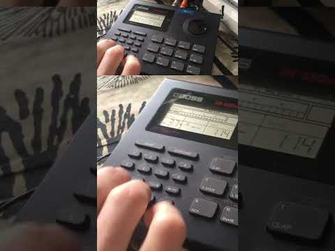 The Boss DR-550mkII 90s Drum Machine