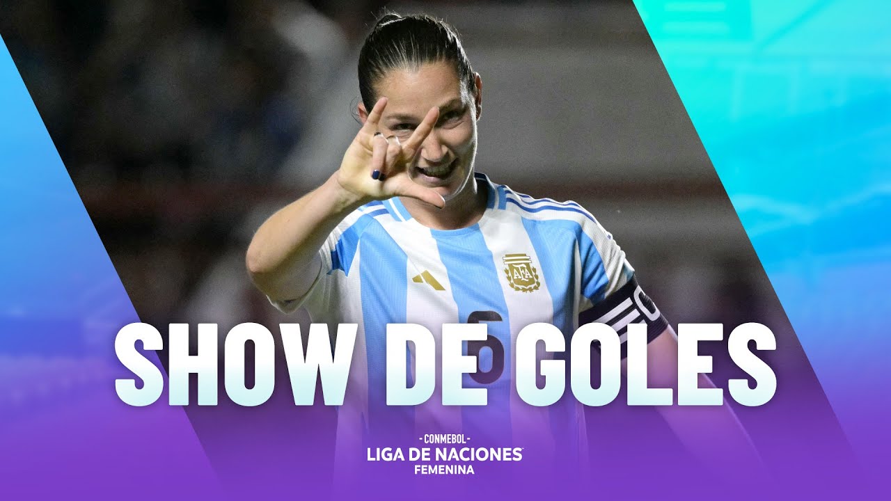 Resumen de goles Fecha 1 de la Liga de Naciones Femenina ⚽