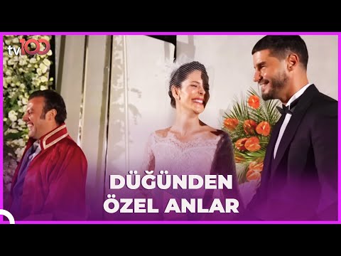 Berk Oktay ile Yıldız Çağrı Atiksoy'un düğününe ünlü akını