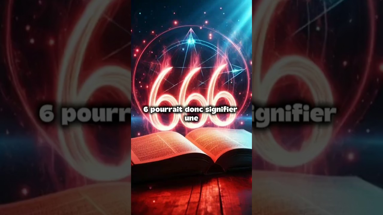 Signification spirituelle du chiffre 666 ✨