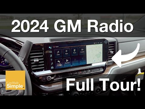 Chevy/GMC 13.4" Infotainment Full Tour | Google Built In!
