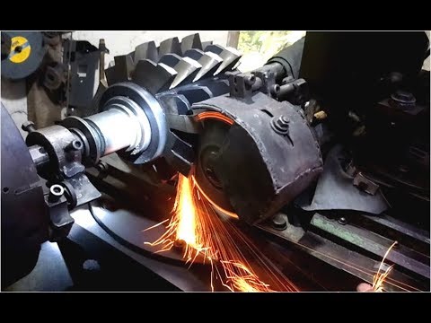 Heavy Grinding Tech for Gear Milling Tools ⚙️