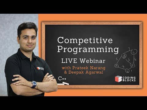 Competitive Programming LIVE Webinar: Maths and C++ STL
