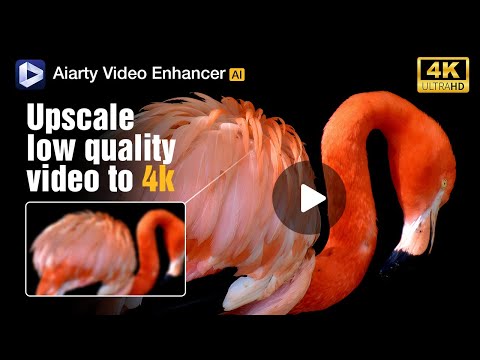 How to Upscale Low Quality Videos with AI (Details at 400% Zoom!)