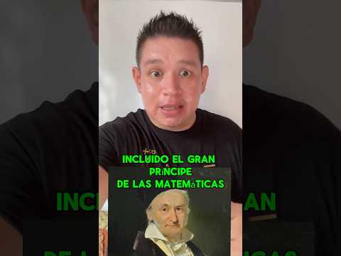 El PEOR ERROR del PrÃncipe de las Matemáticas (GAUSS)