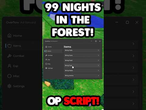 99 Nights In Forest Script! 💀 Auto Win + Find Lost Kids FAST! 🔥