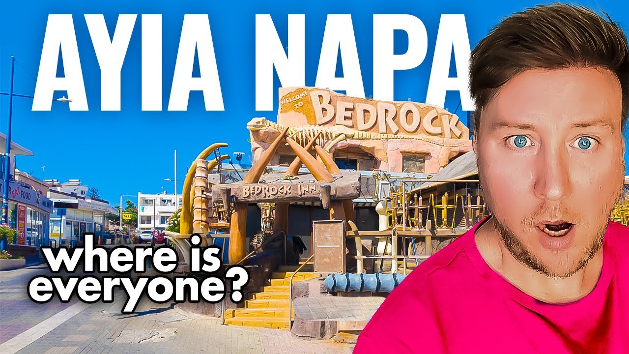 Why is AYIA NAPA like a ghost town? Day drinking in Cyprus’ QUIETEST strip!
