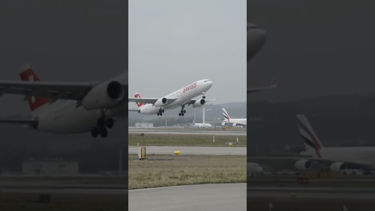 Décollage d’un avion de ligne ✈️