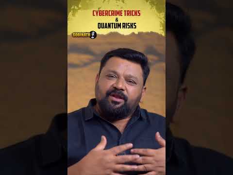 Code Words in Cybercrime & How Quantum Cracks Cryptographic Keys | Ganesh Radhakrishnan | Gobinath