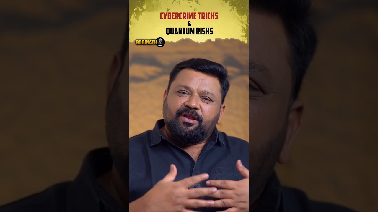 Decoding Cybercrime & Quantum Threats to Cryptography 🔐 | Ganesh Radhakrishnan & Gobinath