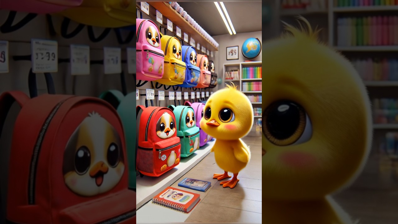 Cute Duck Surprises with a Gift 🦆