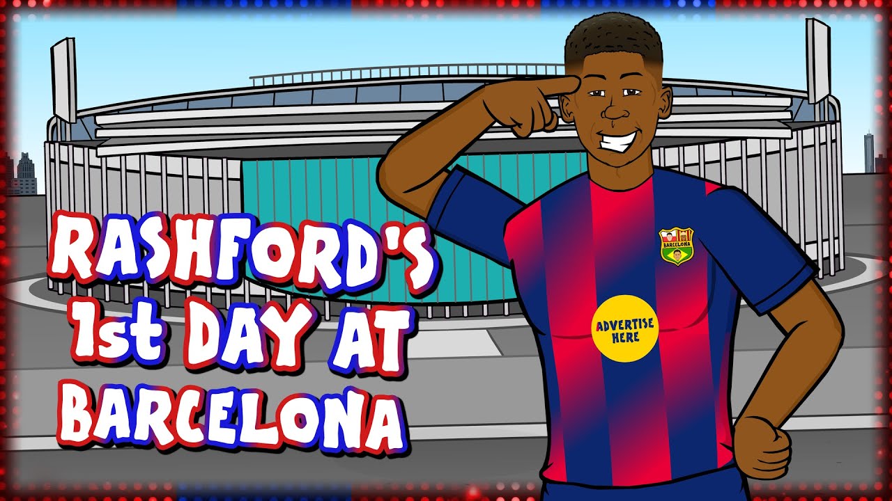 Rashford's Surprise First Day at Barcelona! ⚽️