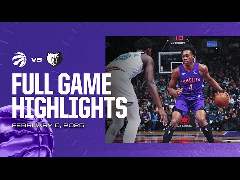 Game Highlights: Raptors vs. Grizzlies | February 5, 2025
