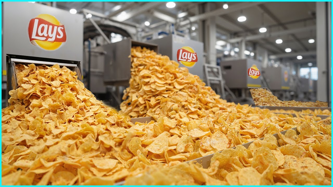 How Lay's Potato Chips Are Made 🥔