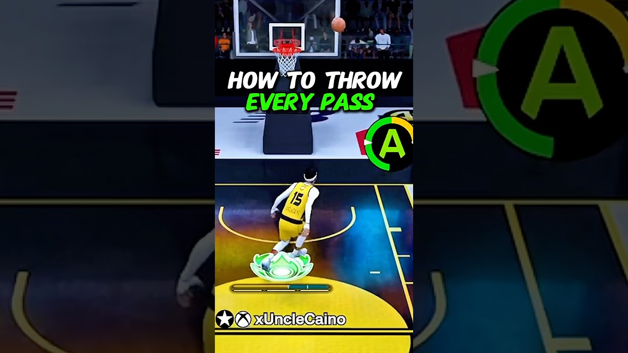 HOW TO USE EVERY PASS on NBA 2K26 #nba2k #2kcommunity #2k26 #2kcontent