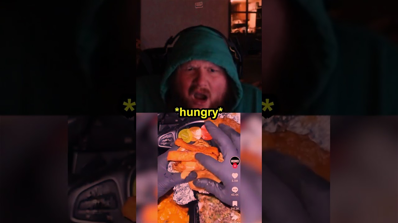 CaseOh's Reaction to His Light Snack 💀