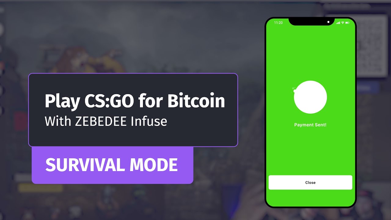ZEBEDEE Infuse: Play CS:GO & Earn Bitcoin 💰