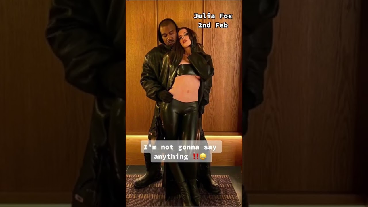 Kim Kardashian wearing the same outfit as Julia Fox in Milan fashion week- 24 Feb 2022