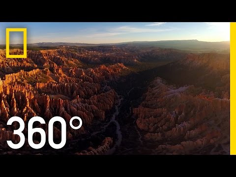 360° Aerial Tour of Bryce Canyon | National Geographic