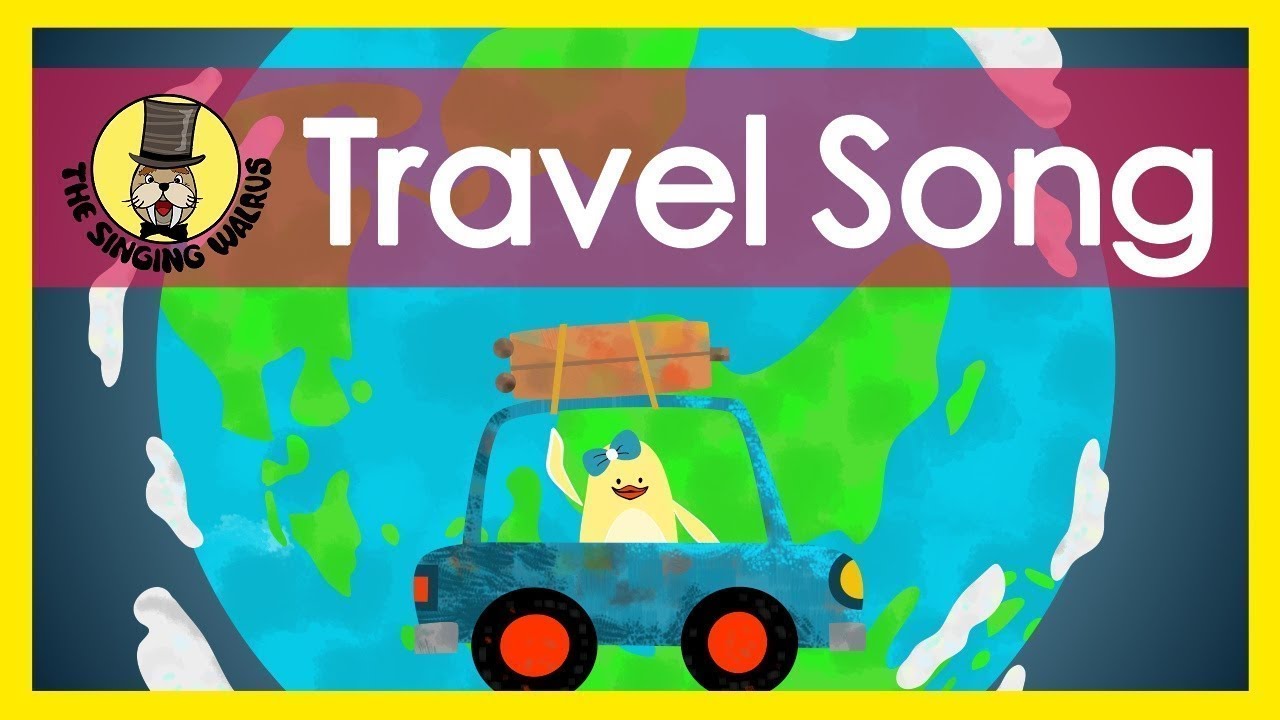 Travel Song 🎶 | The Singing Walrus Kids Songs