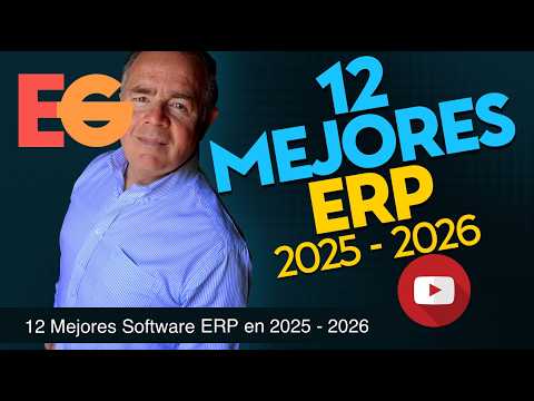 Los 12 MEJORES Software ERP en 2025 - 2026 para PYMES