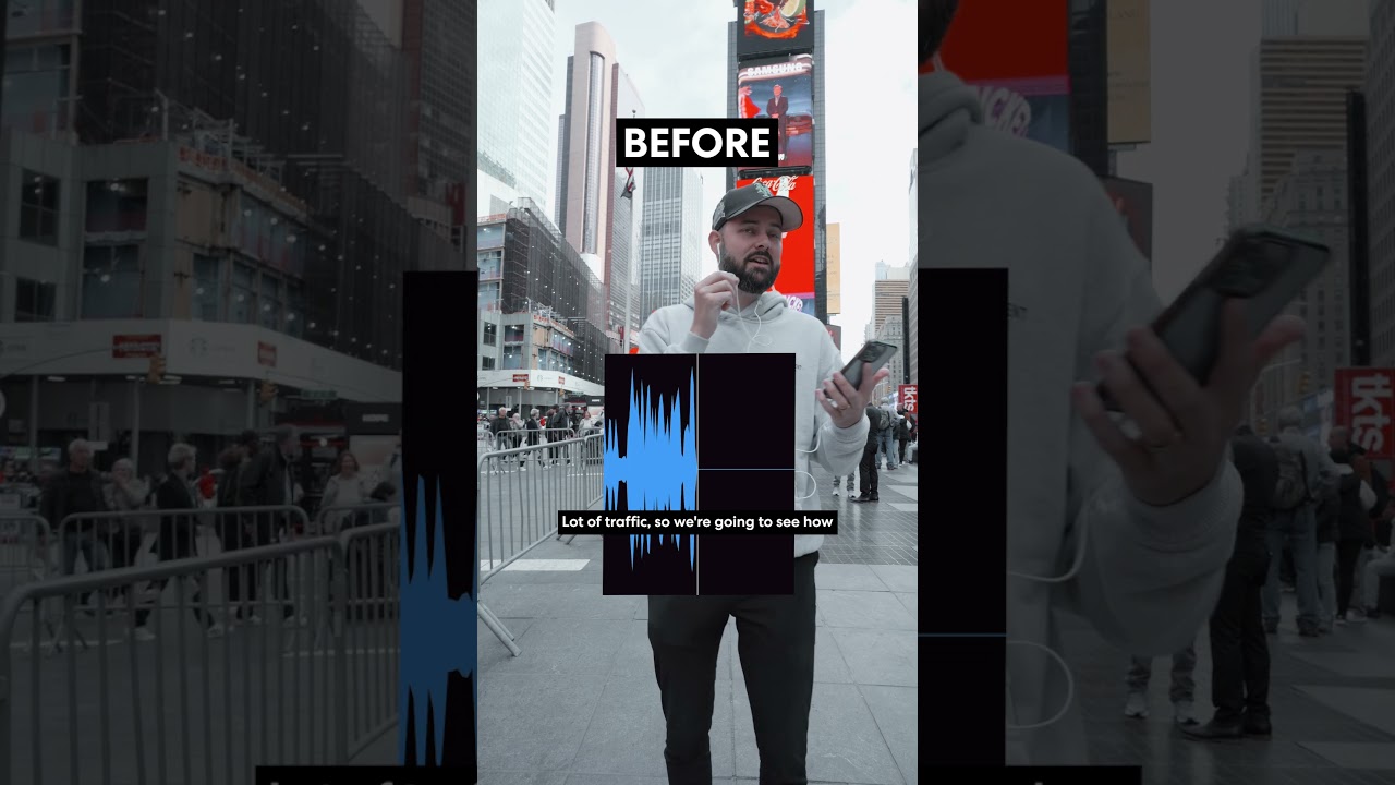 Capture Clear Vocals in Times Square ๐ค