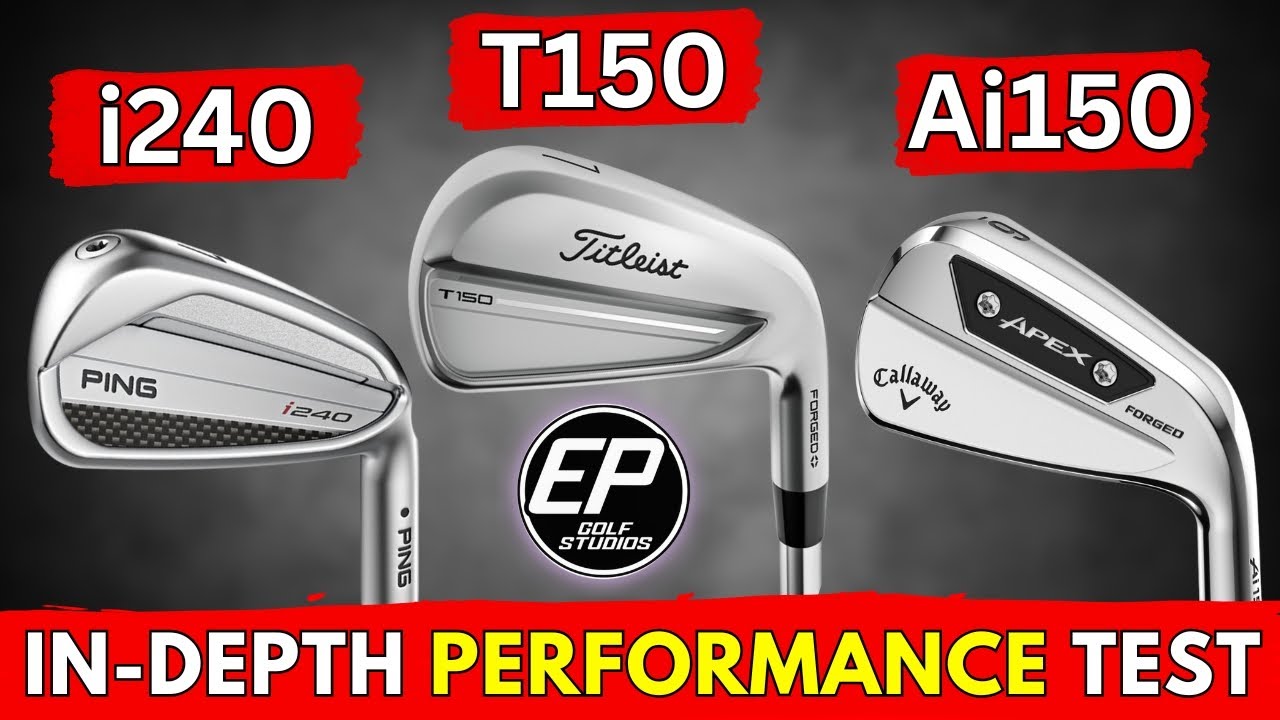 Titleist T150 vs Ping i240 vs Callaway Ai150: 2025 Iron Showdown ⛳