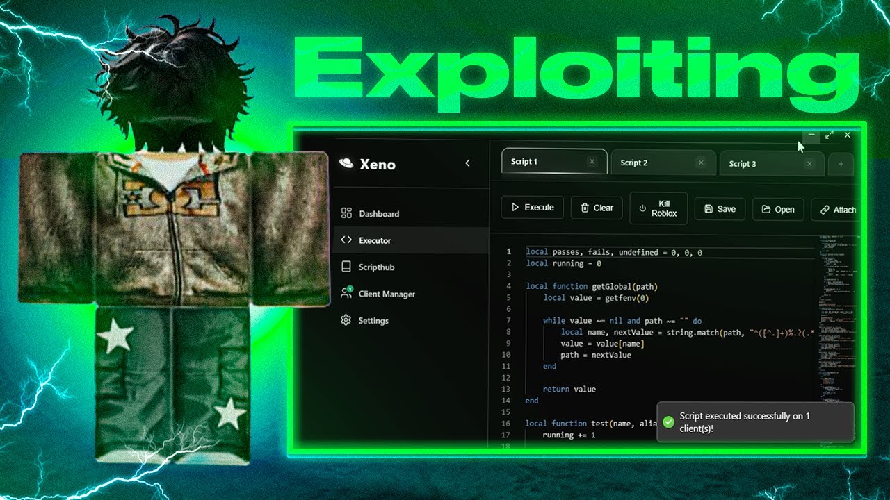 Roblox Executor XENO: Free Web Exploit Script (98% Unlock)