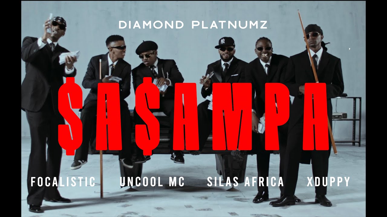 Diamond Platnumz & Focalistic Collaborate in Hit Music Video 'Sasampa' 🎶