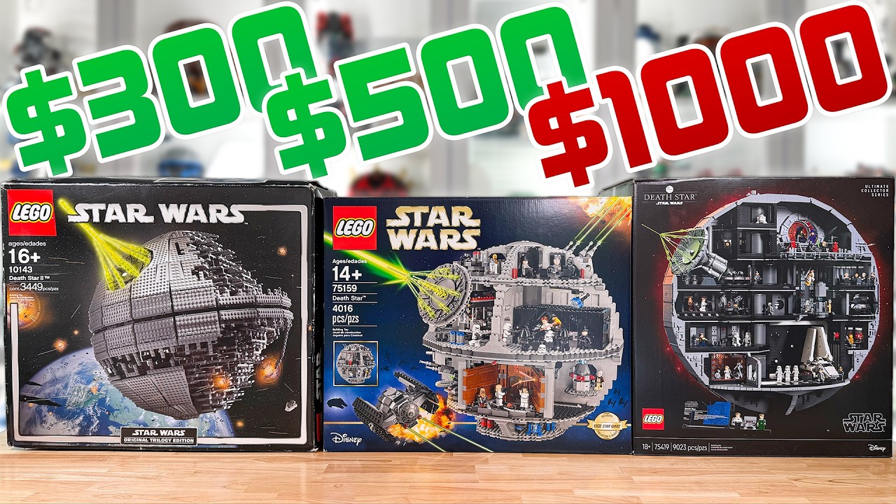 LEGO Star Wars UCS Death Star Comparison (2005-2025) ๐
