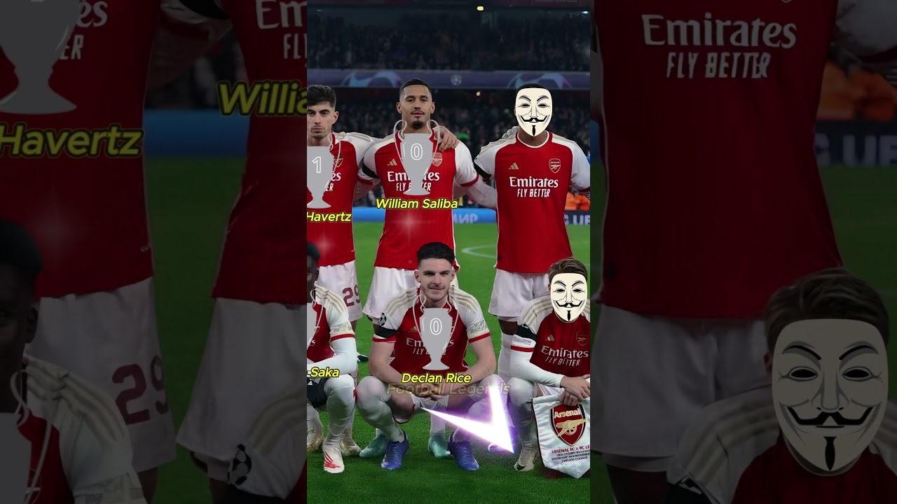 Arsenal Dominates Lens 6-0 in UCL 2023 ⚽