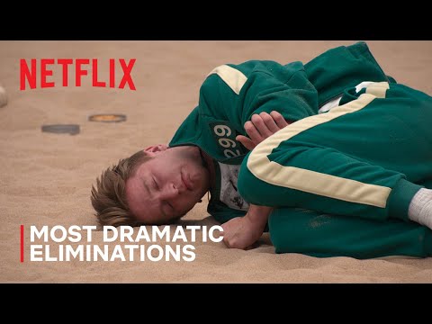 The Most Dramatic Eliminations On Squid Game: The Challenge | Netflix