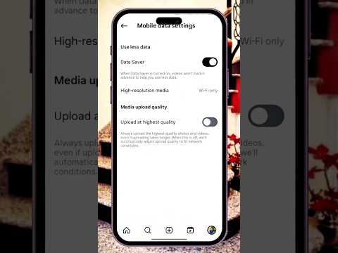 Instagram mai data saver kaise lagaye? how to activate data saving mode in Instagram #shorts