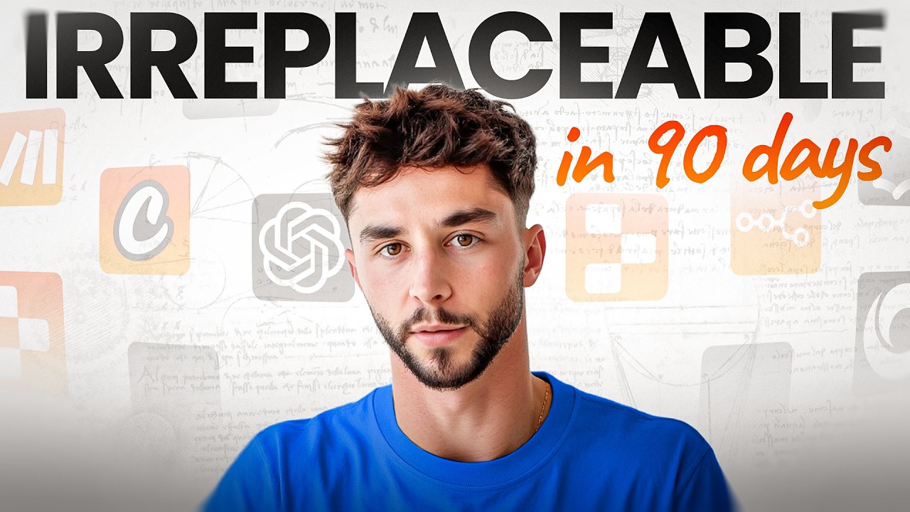 How to Become IRREPLACEABLE With AI in 90 Days