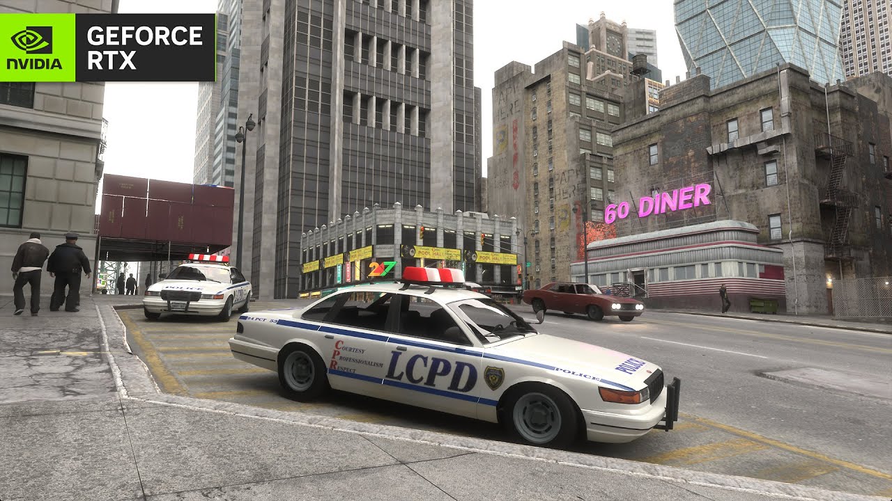 GTA 4 on RTX 5090: Path Tracing & 4K Graphics 🎮