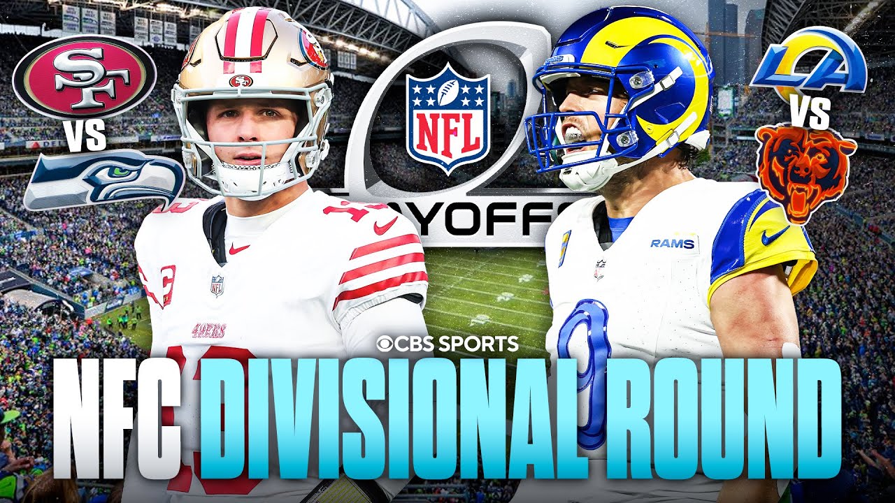 NFC Divisional Round Preview: 49ers vs Seahawks & Rams vs Bears 🏈