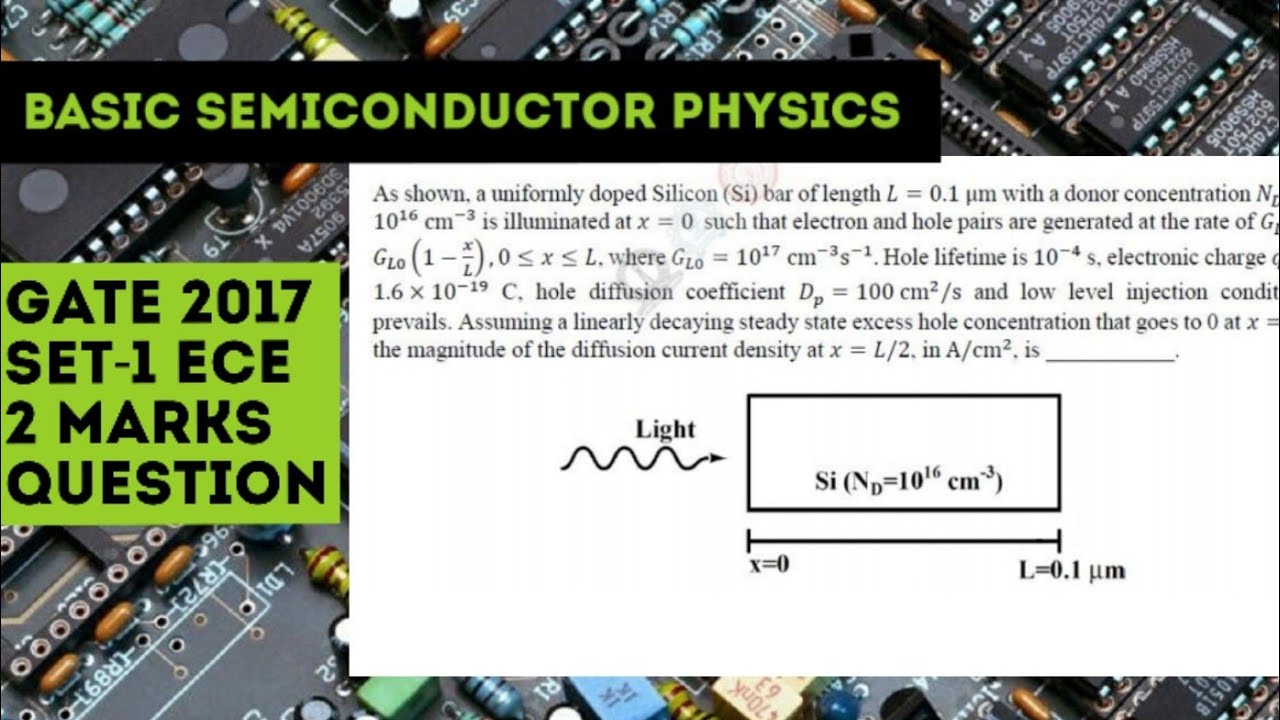 Gate ECE 2017 Semiconductor Physics Question 💡