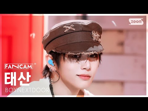 [안방1열 직캠4K] 보이넥스트도어 태산 'Hollywood Action'  (BOYNEXTDOOR TAESAN FanCam) @SBS Inkigayo 251026