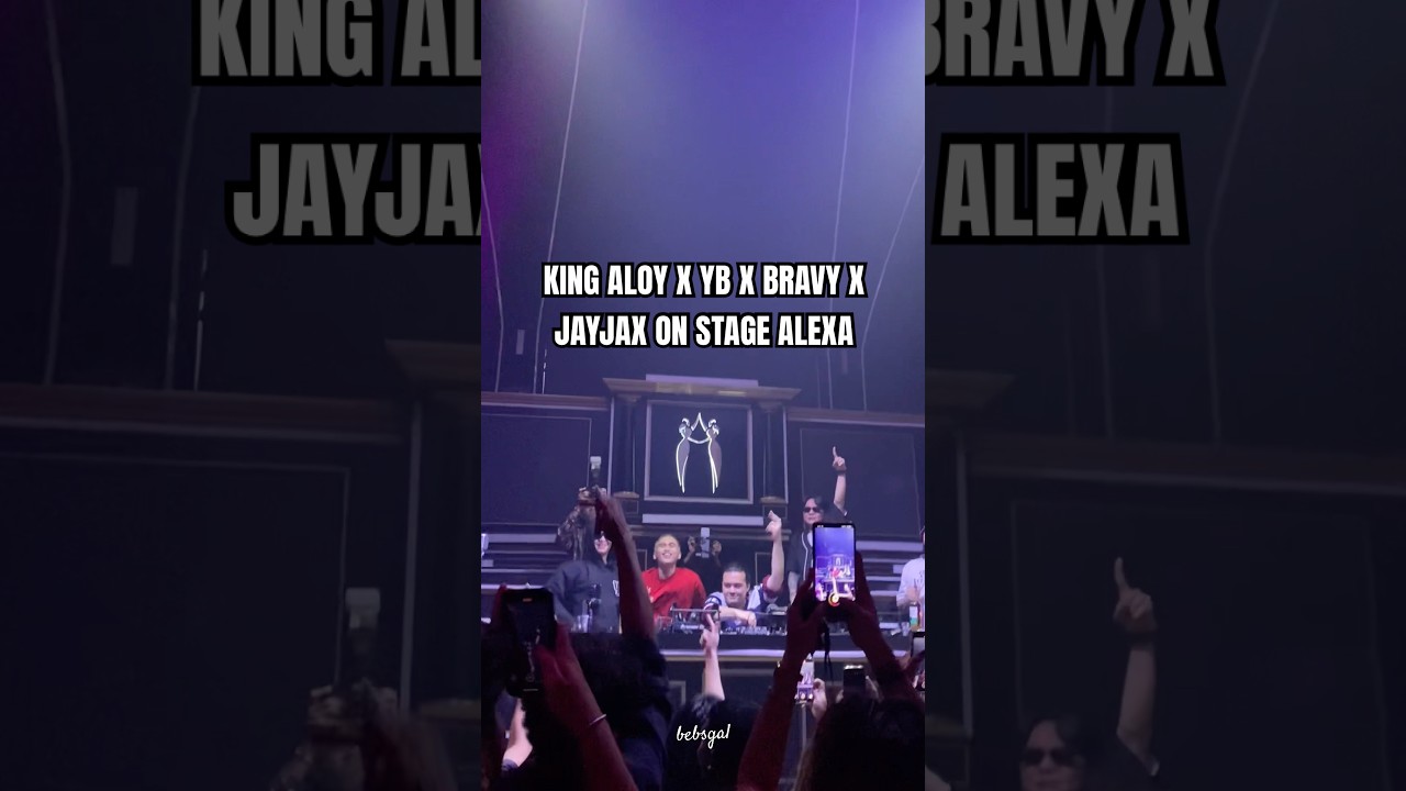King Aloy, YB, JayJax, and Bravy Perform Live on Stage