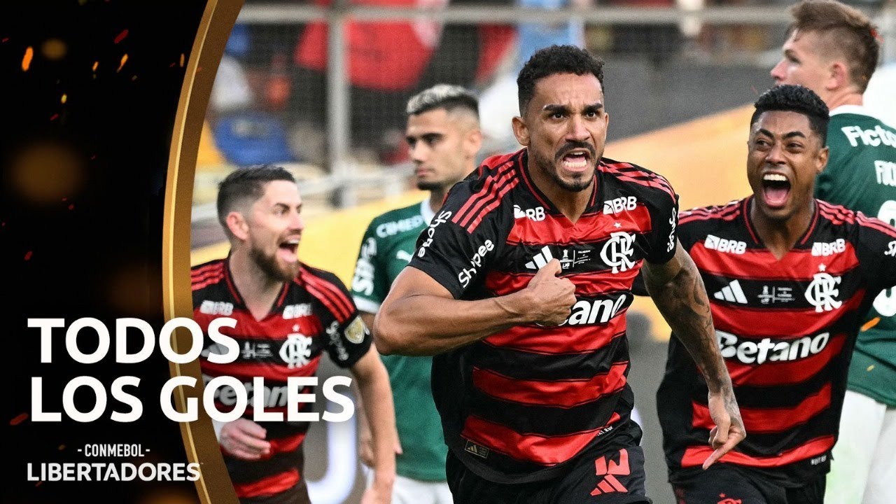 Todos los goles de Flamengo en la Libertadores 2025 ⚽