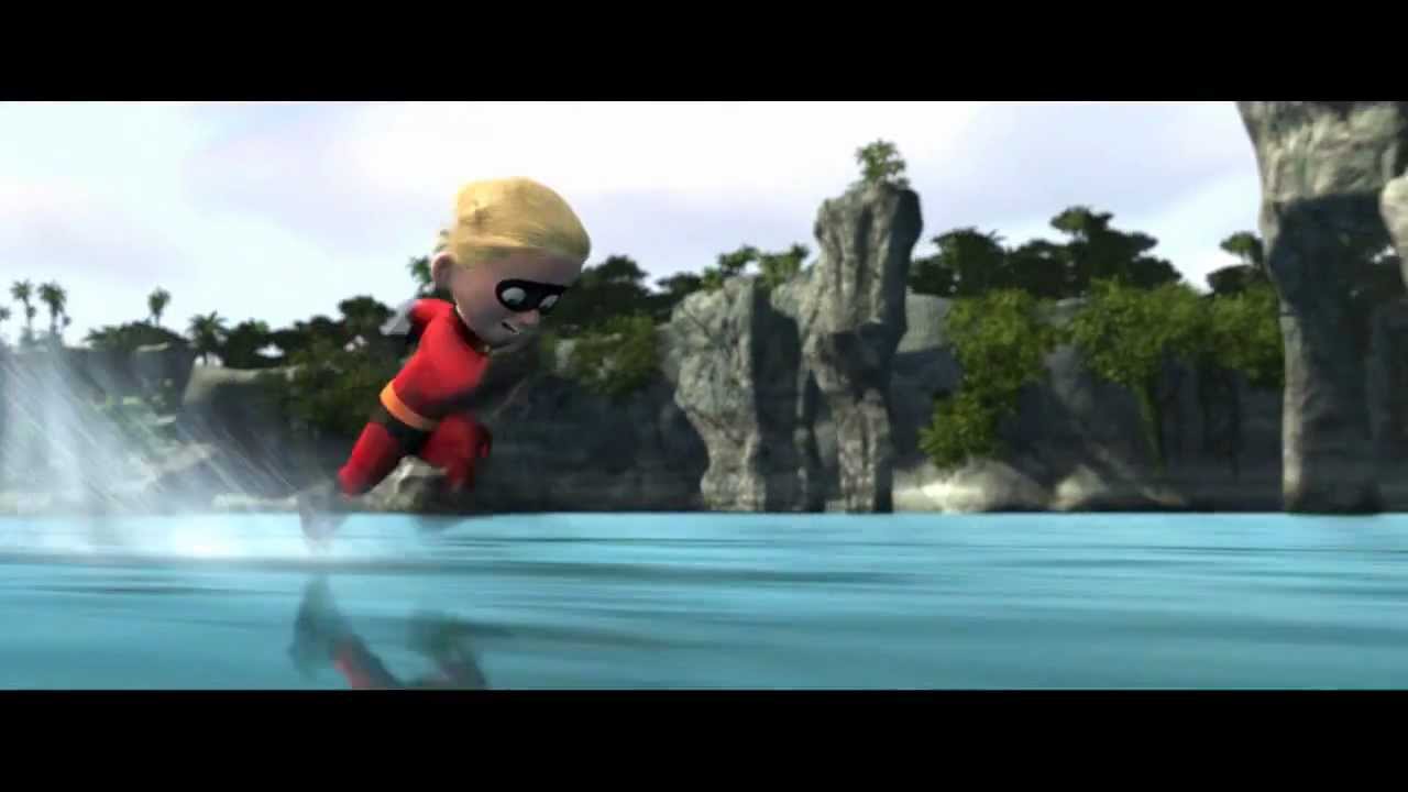 The Incredibles - Epic 100-Mile Dash Scene | Pixar's Action-Packed Adventure
