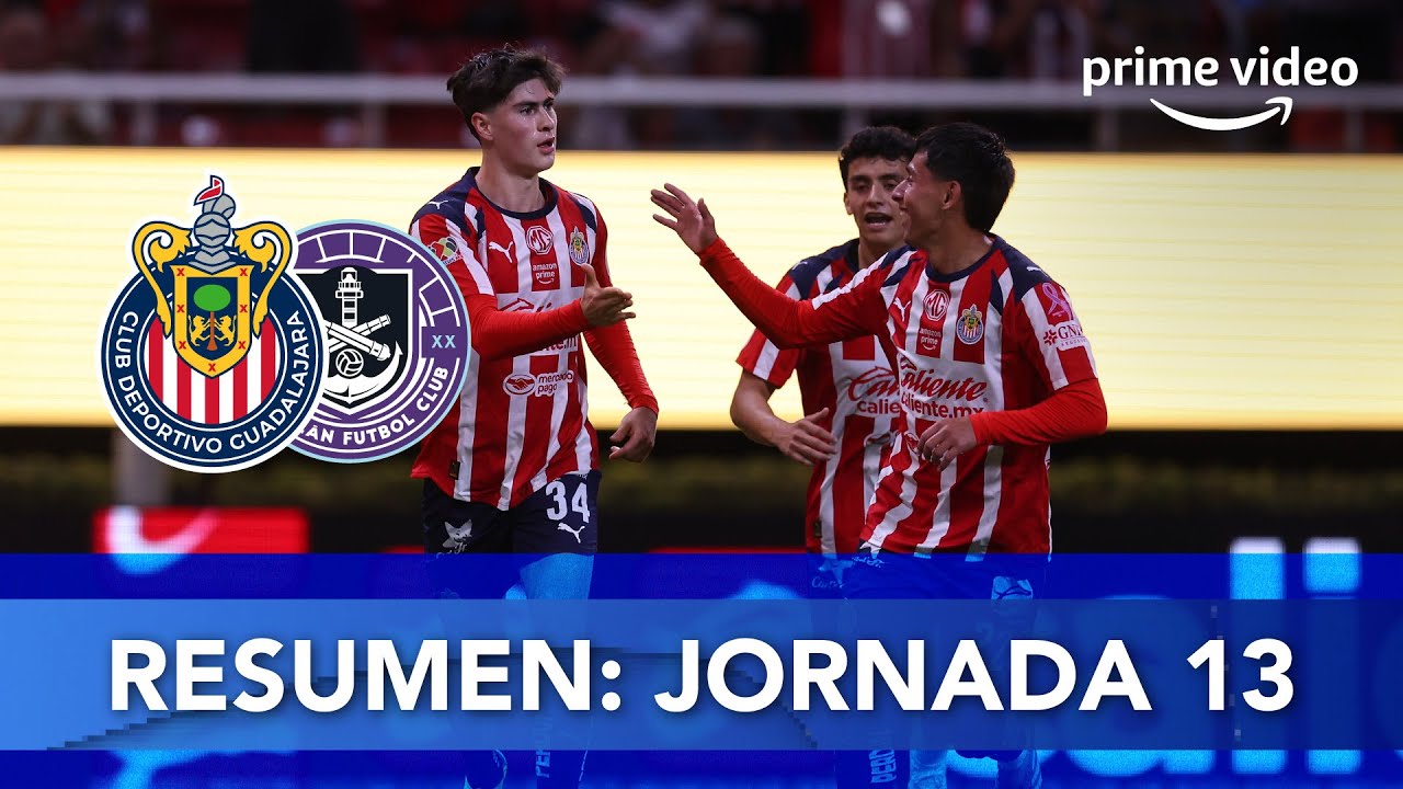 Resumen y Goles del Partido Chivas vs Mazatlán | Jornada 13 Apertura 2025 ⚽