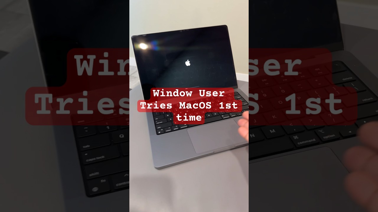 First-Time MacOS Experience: Windows User's Hilarious Reaction 🤪