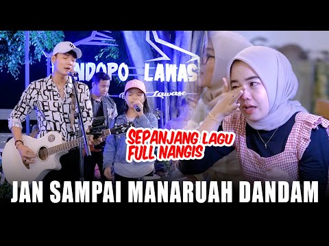 Penonton sampai nangis sepanjang lagu - Jan Sampai Manaruah Dandam (Live) Tri Suaka FT Gisella