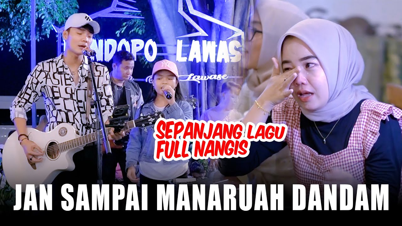 Emotional Live Performance of 'Jan Sampai Manaruah Dandam' by Tri Suaka ft. Gisela 😢