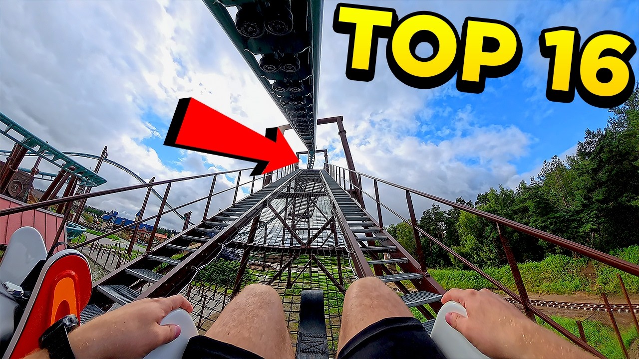 TOP 16 Discover Poland's 16 Fastest Roller Coasters of 2025 🎢 | Epic POV Rides & Thrills